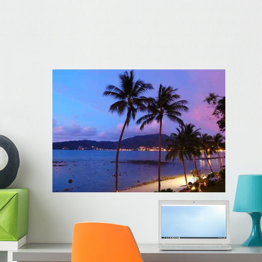 Sunset Patong Beach Wall Decal