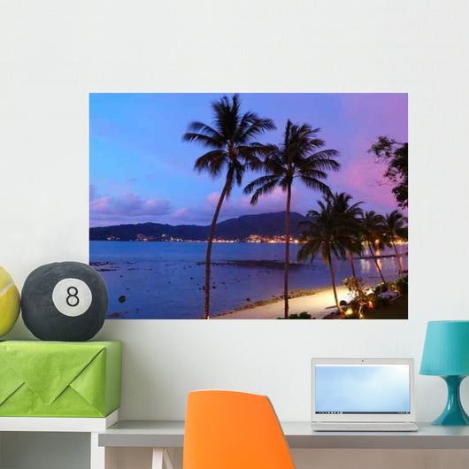 Sunset Patong Beach Wall Decal