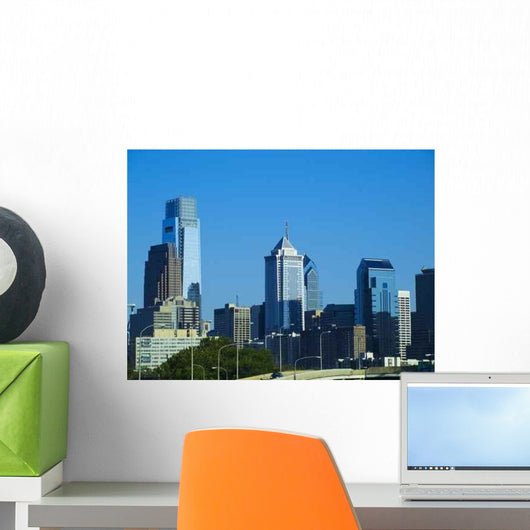 Philadelphia Skyline Wall Decal