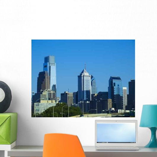 Philadelphia Skyline Wall Decal
