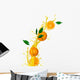 Orange Juice White Wall Decal