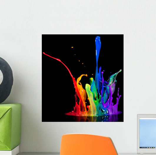 Paint Splash Wall Mural