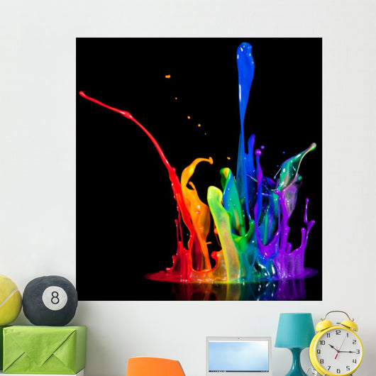 Paint Splash Wall Mural