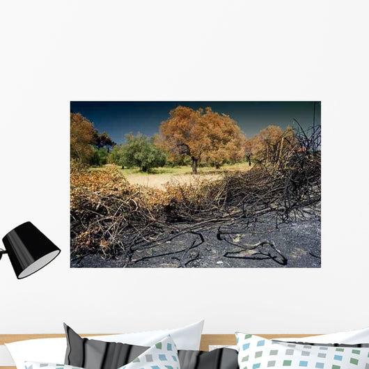 Immediately after Fires Forest Wall Decal