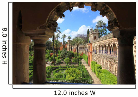 Gardens Alcazar Seville Spain