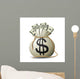Money Bag Wall Decal