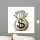 Money Bag Wall Decal