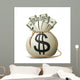 Money Bag Wall Decal