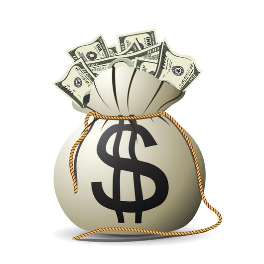 Money Bag Wall Decal