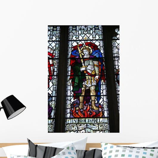 Stained Glass Window Wall Mural