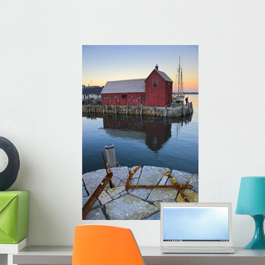 most photographed fishing shack Wall Mural