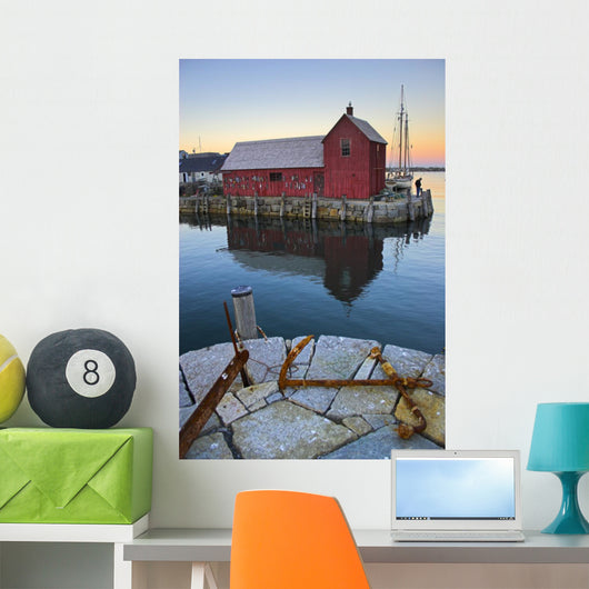 most photographed fishing shack Wall Mural