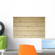 White washed pine board cabin wall Wall Mural