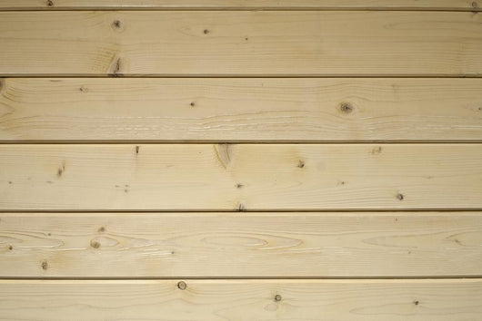 White washed pine board cabin wall Wall Mural