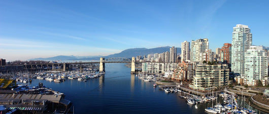 vancouver panoramic Wall Mural