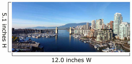 vancouver panoramic Wall Mural