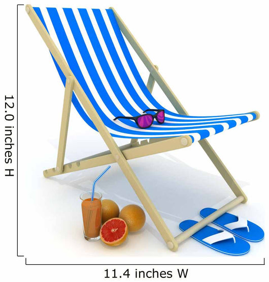 Beach Bed Blue