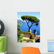 Amalfi Coast from Cliffside Wall Decal