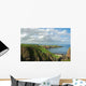 Coastline Scotland during Bright Wall Decal