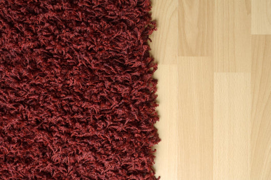 rug on floor Wall Mural