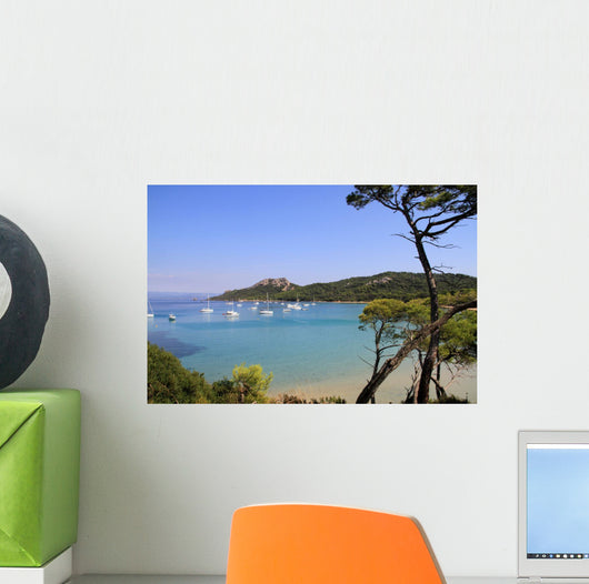 Beach Notre-dame Porquerolles Island