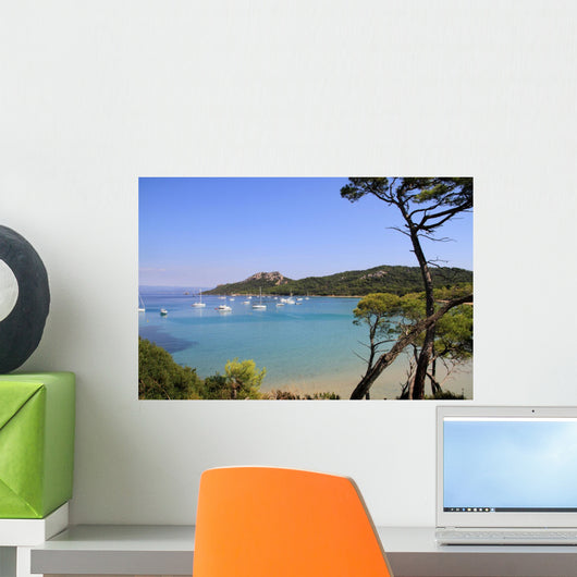 Beach Notre-dame Porquerolles Island