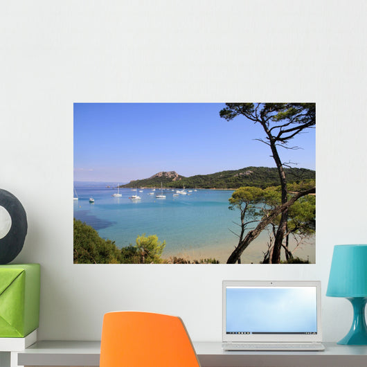 Beach Notre-dame Porquerolles Island