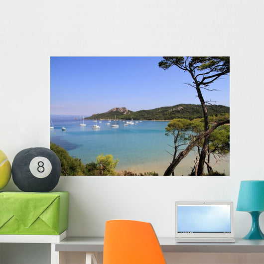 Beach Notre-dame Porquerolles Island