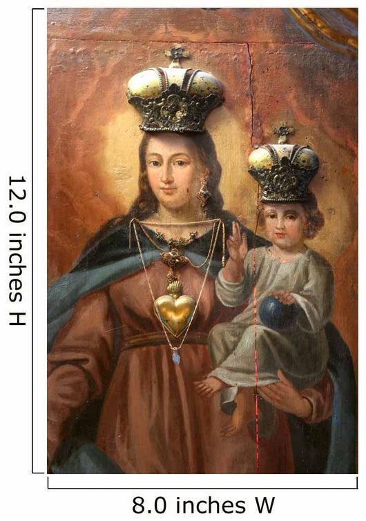 Blessed Virgin Mary with baby Jesus Wall Mural