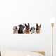 Dog heads Wall Decal