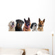 Dog heads Wall Decal