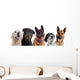 Dog heads Wall Decal
