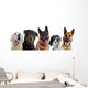 Dog heads Wall Decal