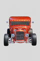 customized hot rod Wall Mural
