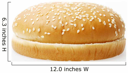 hamburger bun Wall Decal