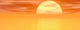 Sunse Over Open Ocean (Wide Shot) Wall Decal