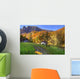 Rural autumn landscape Wall Mural