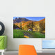 Rural autumn landscape Wall Mural