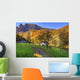 Rural autumn landscape Wall Mural