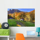 Rural autumn landscape Wall Mural
