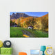 Rural autumn landscape Wall Mural