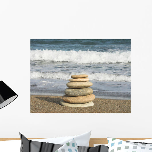 beach zen Wall Mural