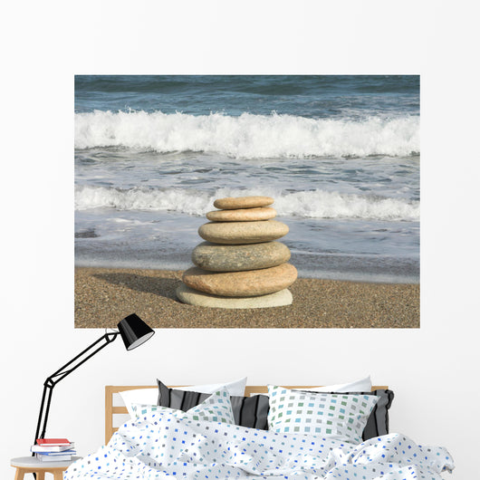 beach zen Wall Mural