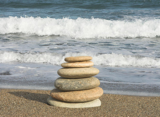 beach zen Wall Mural