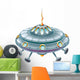 Cartoon Ufo Wall Decal