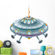 Cartoon Ufo Wall Decal