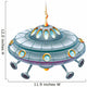 Cartoon Ufo Wall Decal