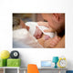Newborn baby girl Wall Mural