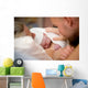 Newborn baby girl Wall Mural