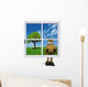 Horse and Window Wall Decal